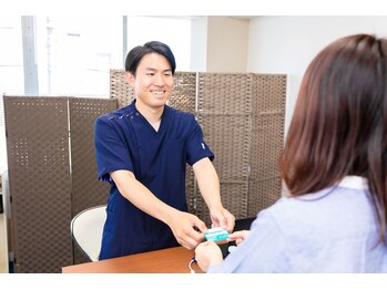 パシオン接骨院 整体院/お会計、次回予約