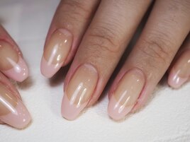 ピンクフレンチネイル