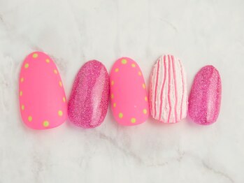 ネイルプラータ(Nail Plata)/ネオンカラー　【6980】