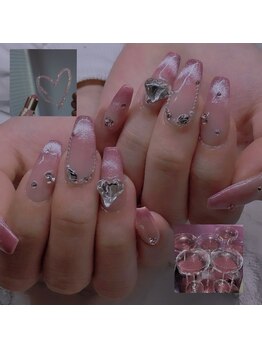 ルーミー アンド コー(Roomy&co.)/ハートネイル