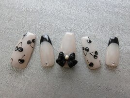 ブラックフレンチ×チェリー