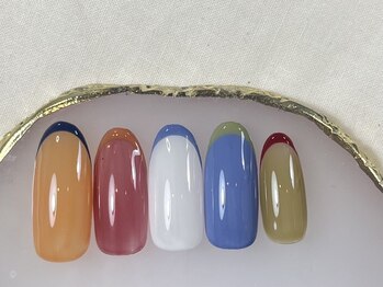 プロモート 岡山城下店(Promote)/カラーフレンチ【岡山】