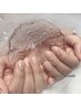 【ハンド】クリアネイル　￥4,500