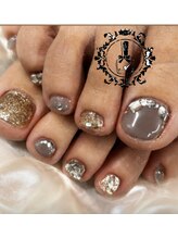 アジュールネイル 宝塚安倉店(Azur Nail)/Foot10本アートコース6100円