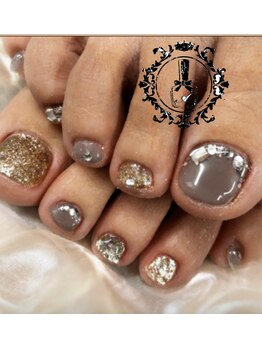 アジュールネイル 宝塚安倉店(Azur Nail)/Foot10本アートコース6100円