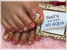 ネイルズアオアクア(Nail's AO AQUA)/デザインネイル☆