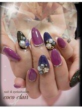 ネイルアンドアイラッシュサロン ココクレール(cococlair)/お客様ネイル☆