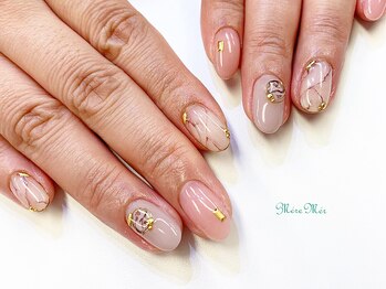 メールメール 和光市本店(MereMer)/大理石風アート