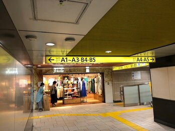 リキュア エスパース デ ボーテ 東京表参道店(ReCuA Espace de Beaute)/道順2