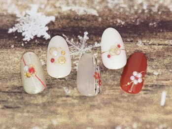 ネイルサロン アビー グランデュオ蒲田店(abbie)/お正月アート★