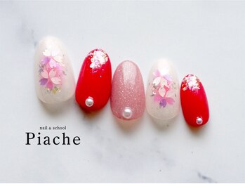 ネイル アンド スクール ピアシェ(Piache)/今月キャンペーンデザイン¥10100