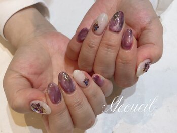 アクイユ 銀座店(ACCUEIL)/ぶどうネイル