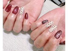 アトリエ グリッター(atelier glitter)/マグネットとドットの組み合わせ