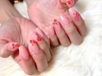 サニーデイズ ネイルアンドビューティー 曙橋店(SunnyDays Nail&Beauty)/ぷっくりさくらんぼ