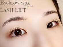 モコ(MOCO)/眉毛wax+ラッシュリフト