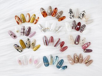 ルル ソレイユ(LouLou Soleil)の写真/上品で華やかなデザインから手描きアートまでサンプル多数ご用意★お客様の理想のデザインが見つかるはず♪