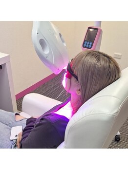 エクシアホワイト 広島袋町店/セルフホワイトニングの様子☆