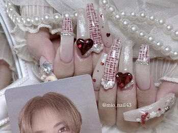 リンドネイル バイ モカ アンド ララ(Lind nail by moca and LaLa)/【mio】ツイードネイル