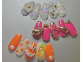 ネイル ブーマー(Nail BOOMER)の写真/【BOOMERデザイン★持ち込みOK（フィルイン）】個性派さんも大歓迎★周りと差がつくネイルを♪