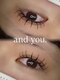 アンドユー(and you.)の写真/エクステメニューの豊富さであなたにピッタリが見つかる☆最適なデザインをご提案します♪