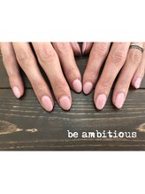 ネイルサロンアンドスクール ビーアンビシャス(be ambitious)/桜ピンク