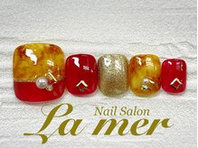 ラメール(La mer)/★フット定額ネイル★ ￥7700