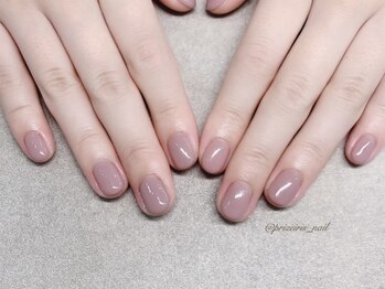 プライズアイリス アイラッシュ 池袋東口店(prize Iris eyelash)/ピンクグレージュネイル