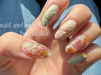 ネイル アトリエ ミジュ(nail atelier MijU)/ミラーアート