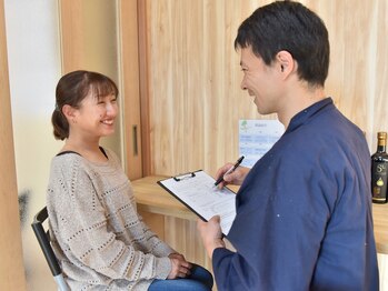 石嶋整骨院/希望を聞いてオーダーメイド施術