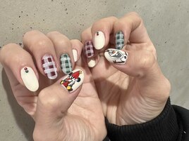 クリスマスネイル