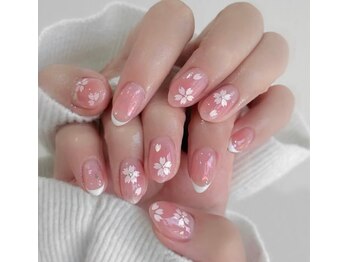 ルナグランデ(Luna Glade)/春のさくらネイル