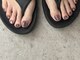 blancher 広尾店【ブランシェール】の写真/【FOOT/magnet】初めてのニュアンスで不安な方にも。雰囲気・ベストなカラーをご提案。フットバスケア付き