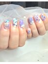 ブルー系キラキララメ
