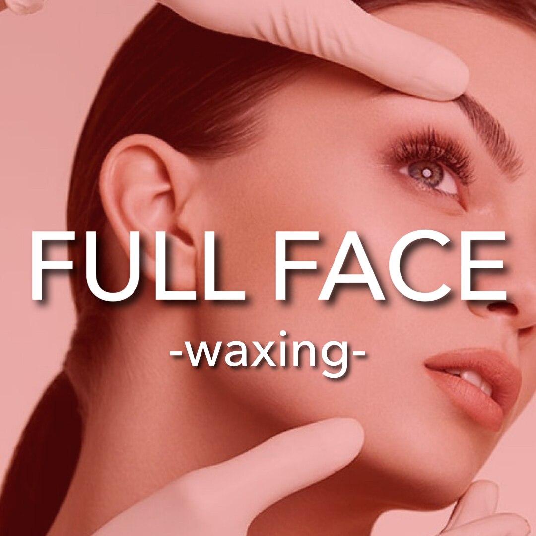 フェイシャルWAX全顔脱毛(眉・眉間周り除く)+毛穴引締めパック付￥6,500
