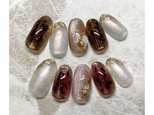 ネイルサロン キャンディネイル(Candy Nail)/ヒョウ柄ｂｙ石田