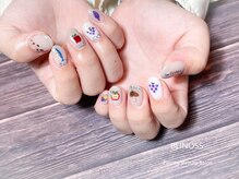 ブリノス(BLINOSS)/絵本みたいな☆秋の味覚ネイル