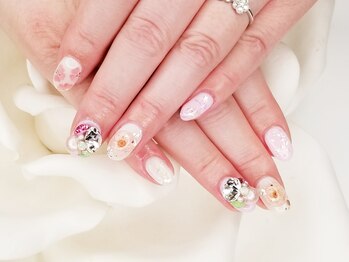 キープ ネイルサロン(KEEP)/華やか春ネイル♪