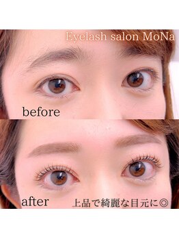 モナ(MoNa)/美眉WAX脱毛×まつげパーマ
