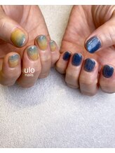 ウロネイルズ(ulo nails)/夕やけグラデーションと星空