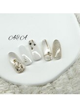 エーアンドエー 蕨店(A&A)/クリスマスツリーネイル