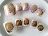 フット人気No.1【定額シンプルアート】初回オフ代無料＋フットバス付　¥7700