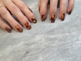 べっ甲ネイル☆