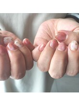 フレイムス アイラッシュ アンド ネイル(FRAMES)/ハートネイル♪