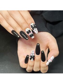 チェックネイル