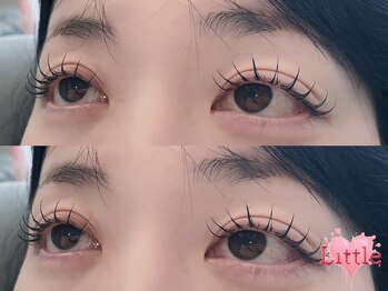 リトル(Little)/フラットラッシュ/マツエク/束感