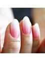 クチュリエール(Couturie're)&nbsp;シンプルですが美しいそんなnailが大好きです。