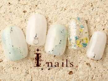 アイネイルズ 町田店(I nails)/きらきらドライフラワー　8480円