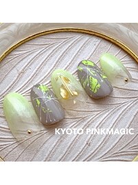 グレー＆ネオンカラー