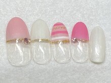 ネイルサロン 爪/春ネイル