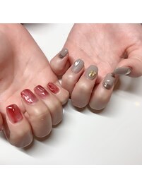 アシンメトリーネイル